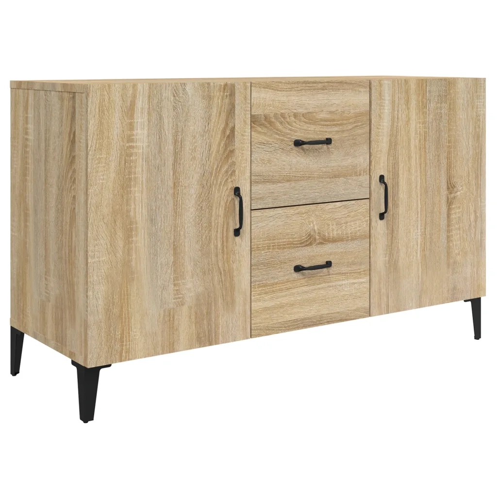 Credenza-Buffet-Armadio da cucina Rovere Sonoma 100x36x60 cm in Legno Multistrato 244933