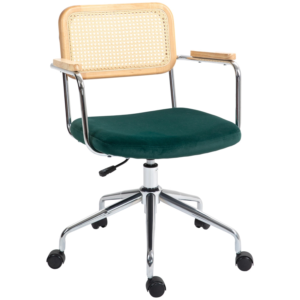 Sedia da Ufficio Boho Design ¨C Zephmum ¨C Braccioli Legno Verde