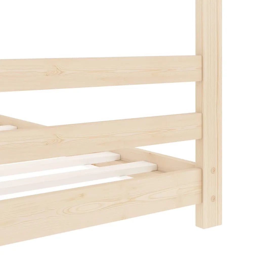 Giroletto per Bambini | Letto Infantile | Lettino in Legno Massello di Pino 70x140 cm
