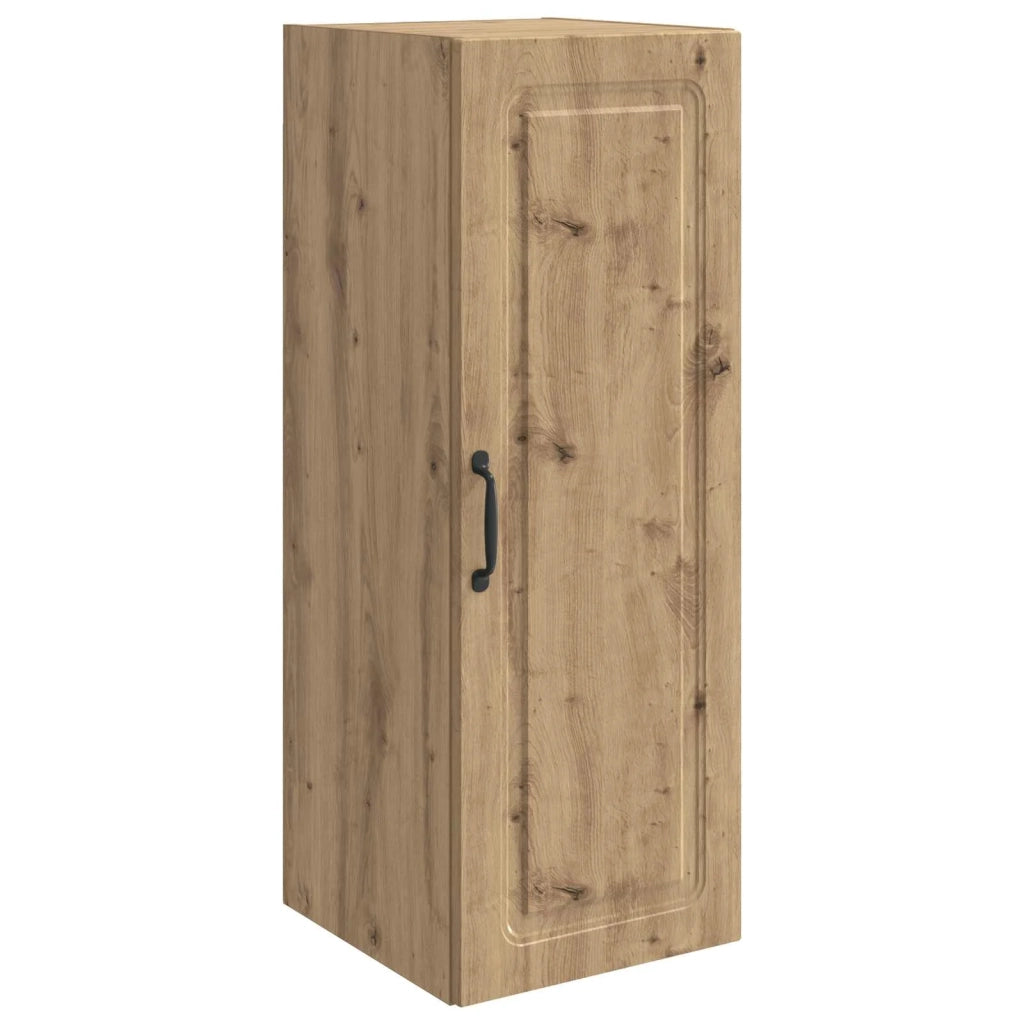 Armadietto a Muro | Mobiletto a muro Rovere Artigianale 33 x 34,5 x 90 cm