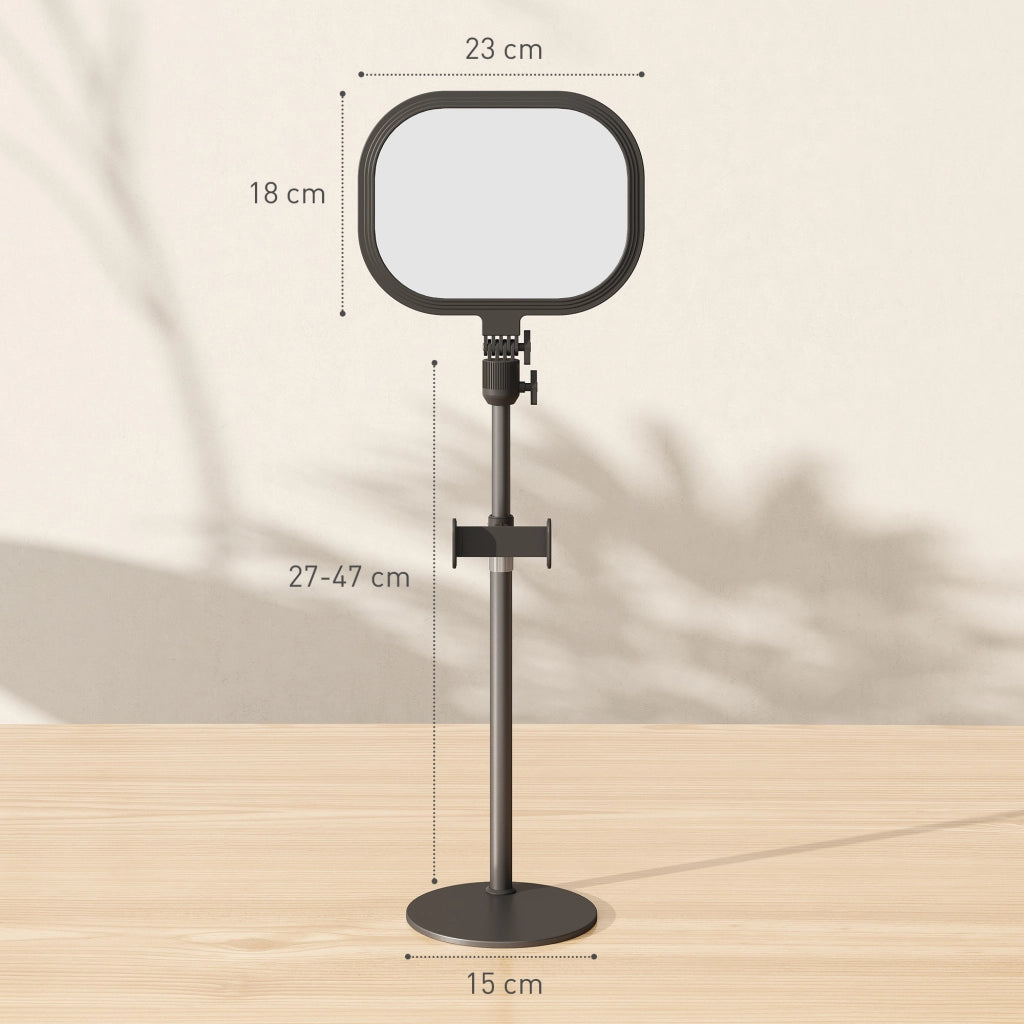 Lampada da Scrivania LED con Supporto per Telefono ¨C Minimal ¨C Nero