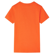 Maglietta per Bambini Arancione Scuro 140