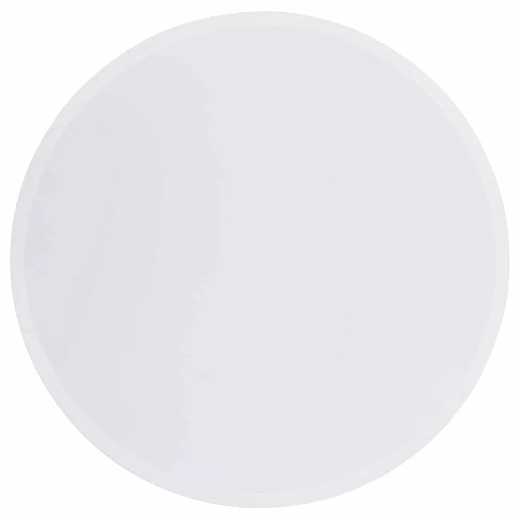 Lampada da soffitto moderna orientabile 38 x 38 x 13 cm illuminazione funzionale minimalista in tessuto bianco 02_0058424