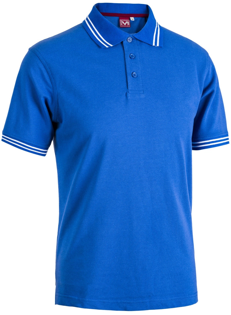 POLO SMITH Col. Blu Royal/Bianco  Mis. M