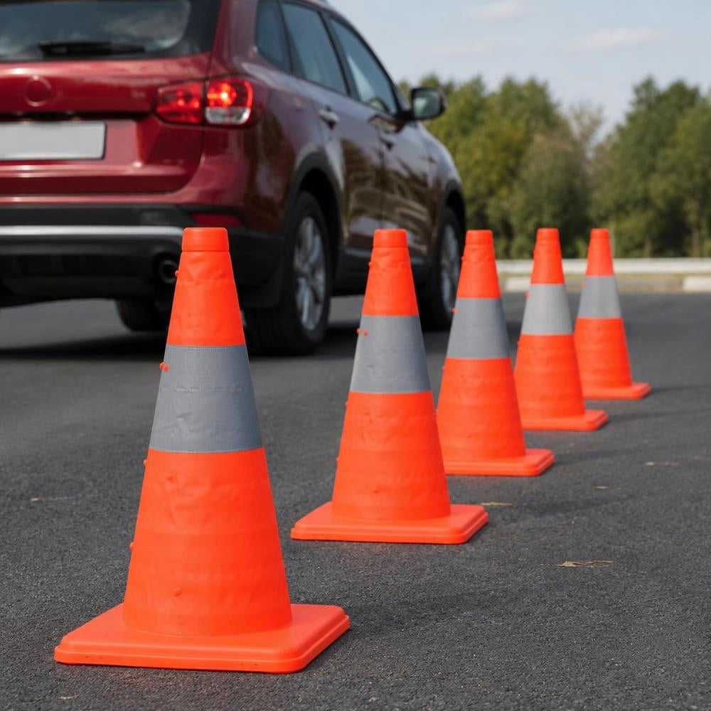 5 Pylons, Traffic Cones, 42 Cm