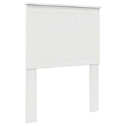 Testiera | Testata con Testiera | Testata Bianco Lucido 75 cm Legno multistrato