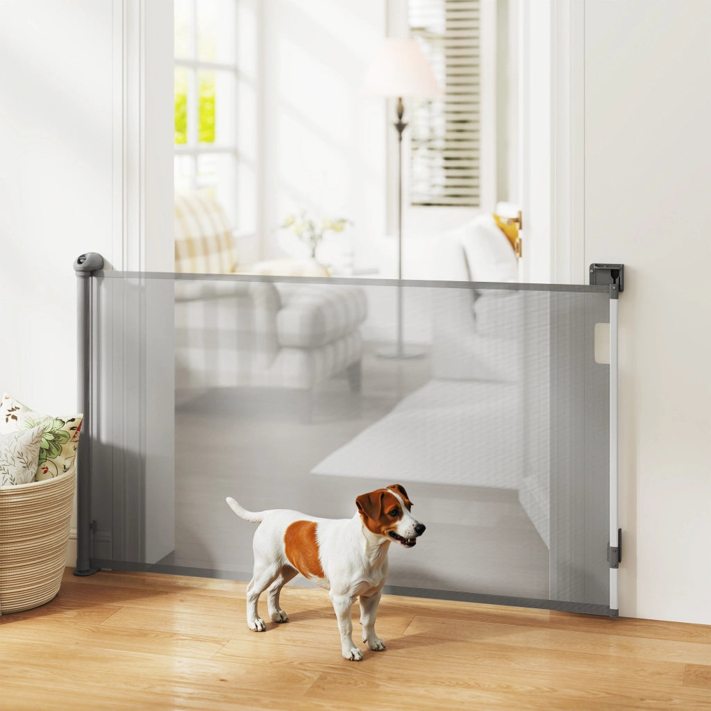 Barriera Retrattile per Cani ¨C Zephmum ¨C Grigio 149 cm