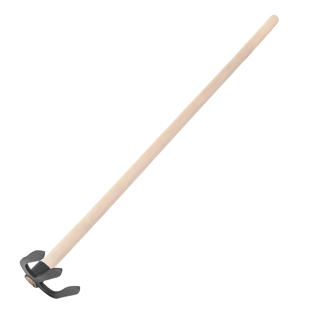 Zappa da giardino forgiata KADAX da 12 cm per diserbo, in acciaio di alta qualità, senza manico.