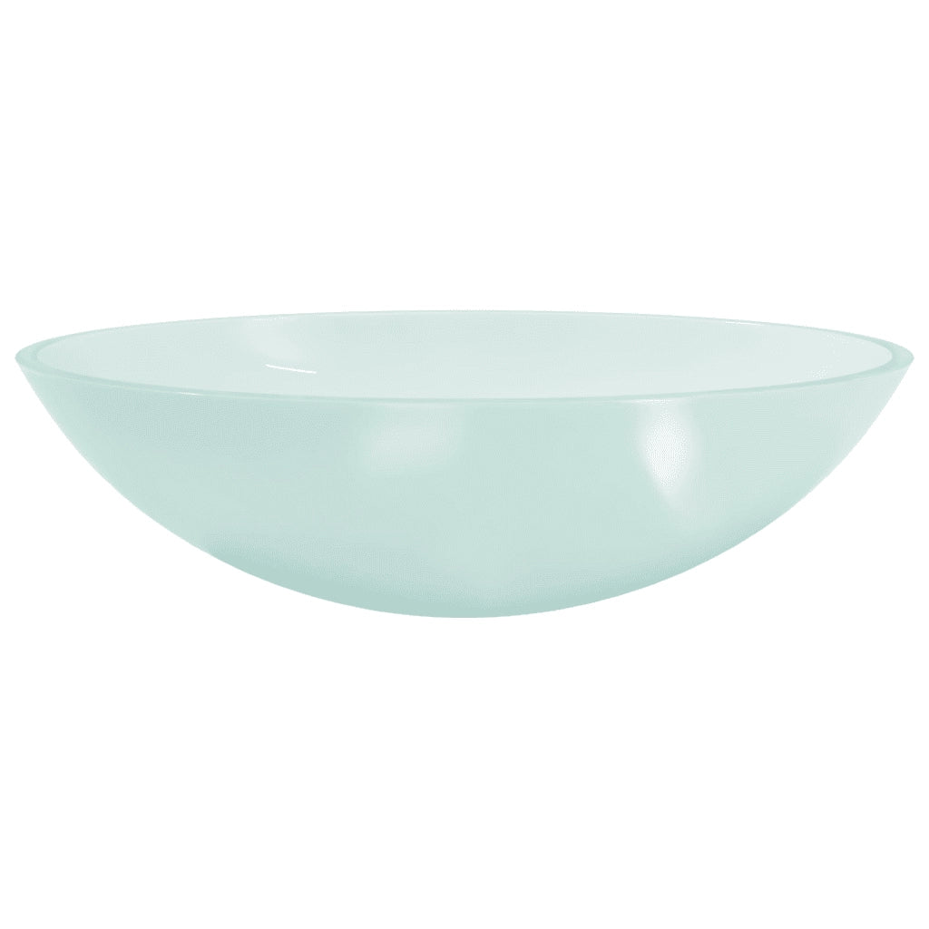 Lavandino in Vetro 50x37x14 cm Smerigliato 345243