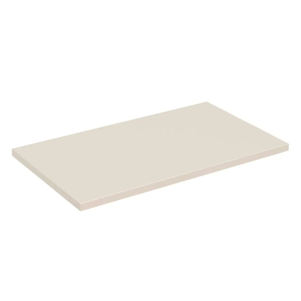 Plan vasque TORNADO 80 cm – Finitura sabbia – MDF & PVC – Per mobile sottolavabo