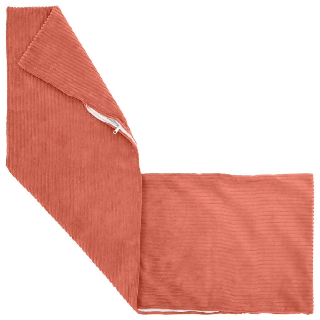 Federa 2 pcs HEERLEN Rosso Arancio 40 x 145 cm corduroy 908892