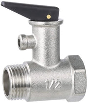 Valvola di sicurezza 1/2" - Alta resistenza a pressione - Materiale in ottone - Funzione di ritorno - Valvola di riscaldamento dell'acqua - Valvola di pressione per sostituzione