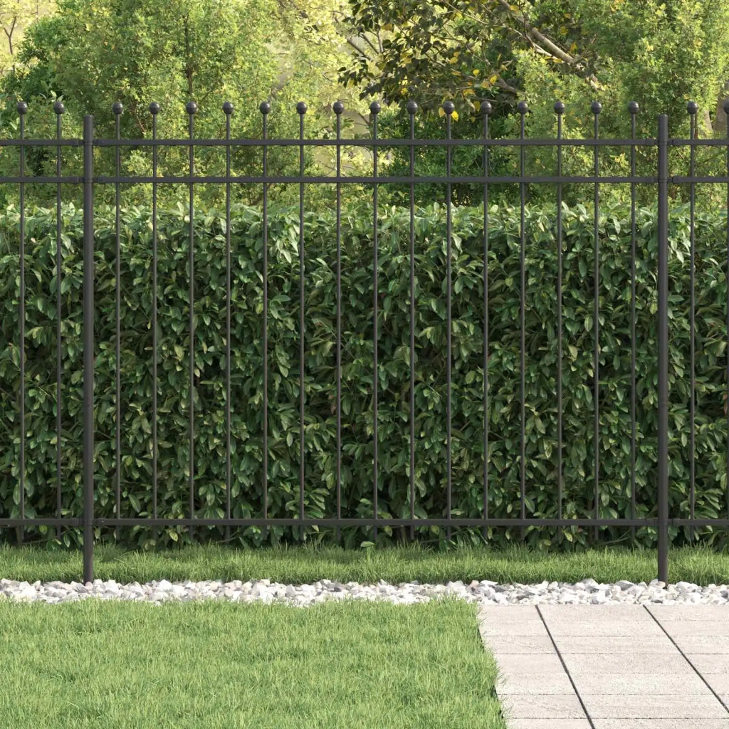 Recinzione da Giardino | Recinzione a Cerchio TILBURG Nero