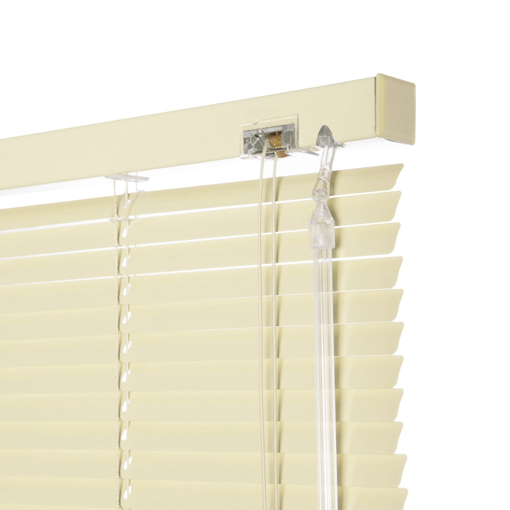 VIEWTEX Veneziana in alluminio  25mm vaniglia  80 X 250cm - Made in Europe - 5 anni di garanzia