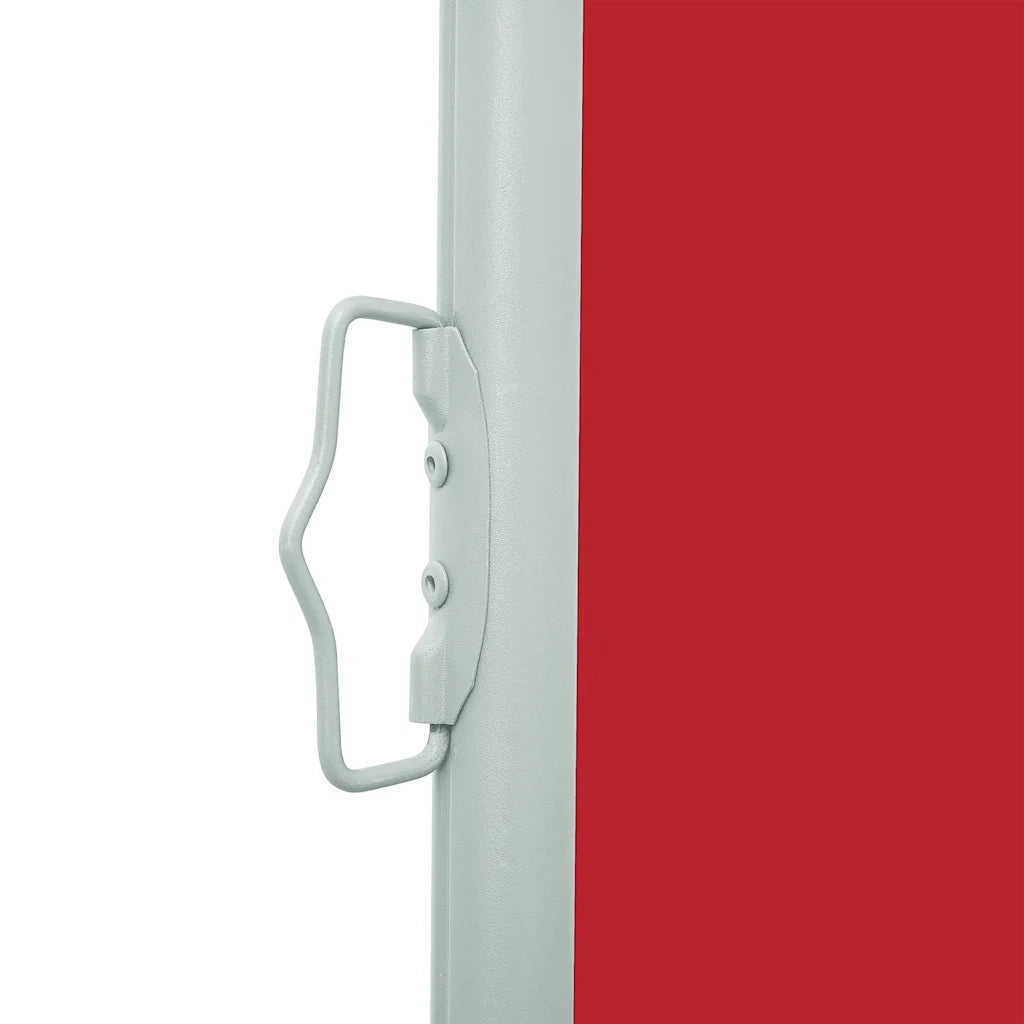 Tenda da Sole Laterale Retrattile 120 x 300 cm Rossa 45362
