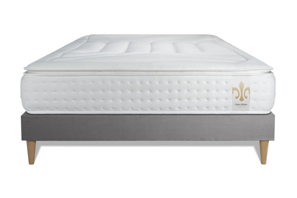 Set materasso e base 140x200 cm - Vingt-Quatre PLUS