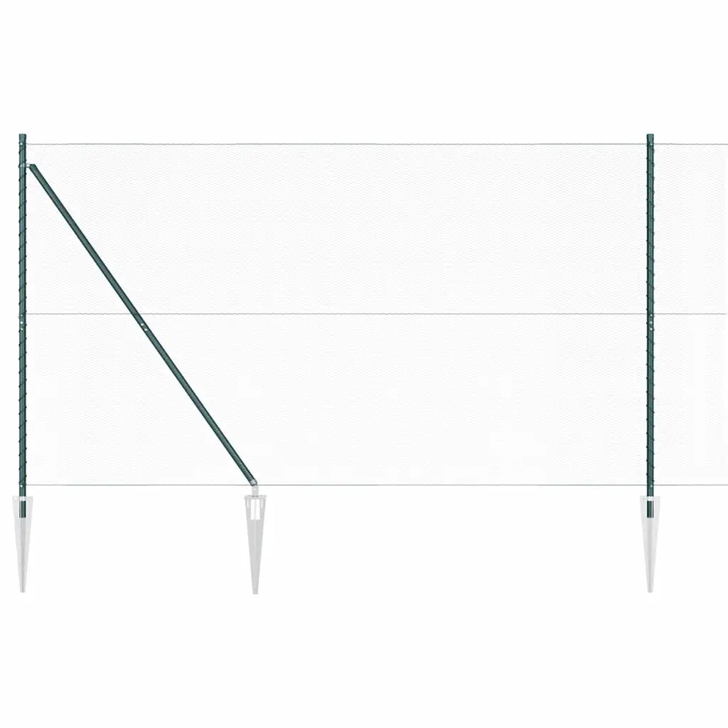 Palo della recinzione Verde 25 x 1,5 m (rete da 13 mm) Acciaio