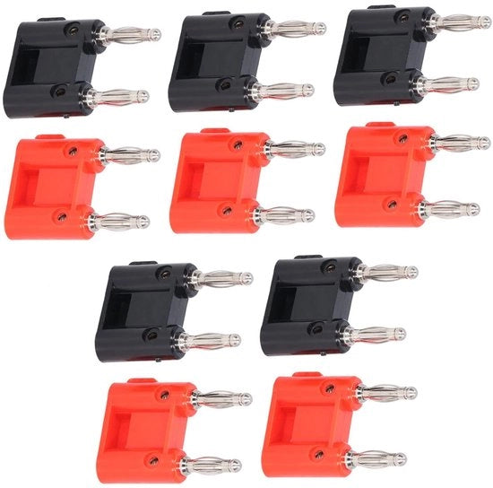 Set di 5 presine per banana per apparecchiature elettroniche
