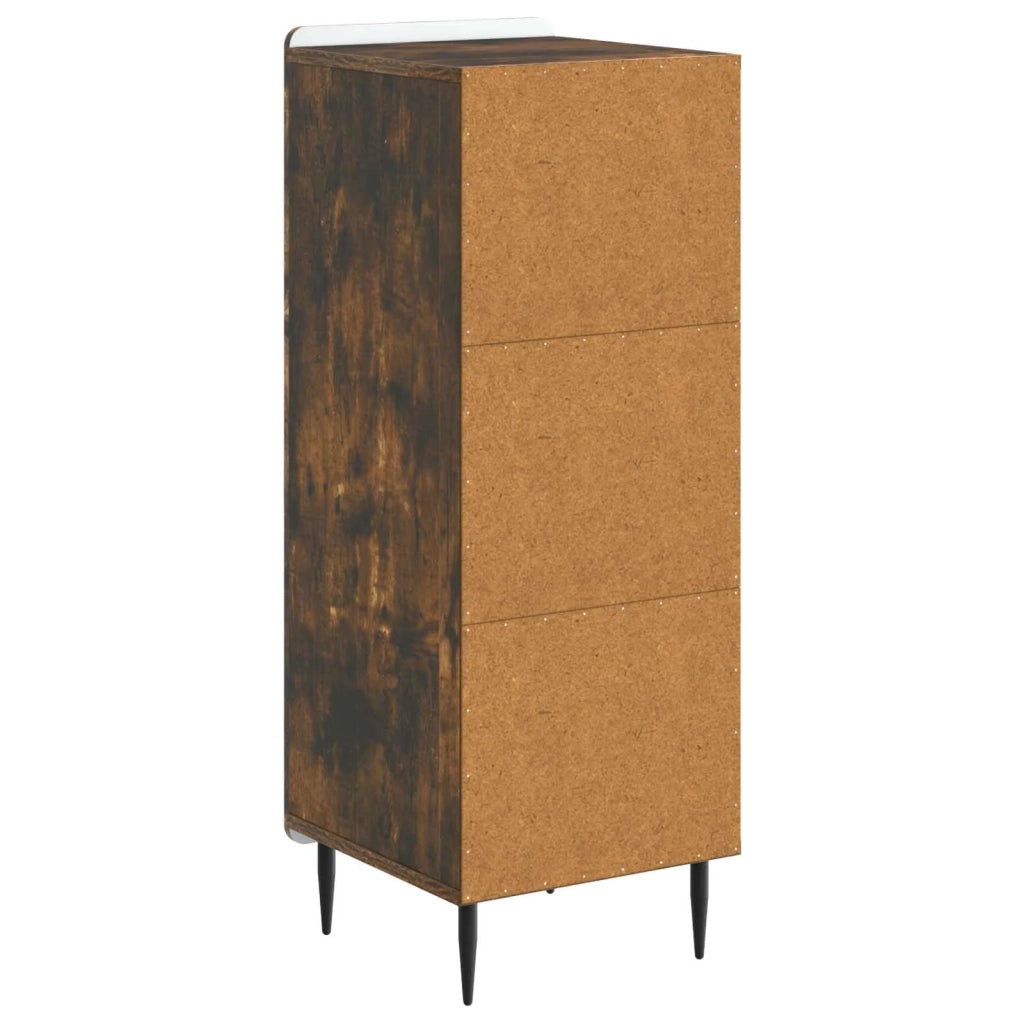 Credenza Rovere Fumo 34,5 x 33 x 92 cm Legno ingegnerizzato 894370
