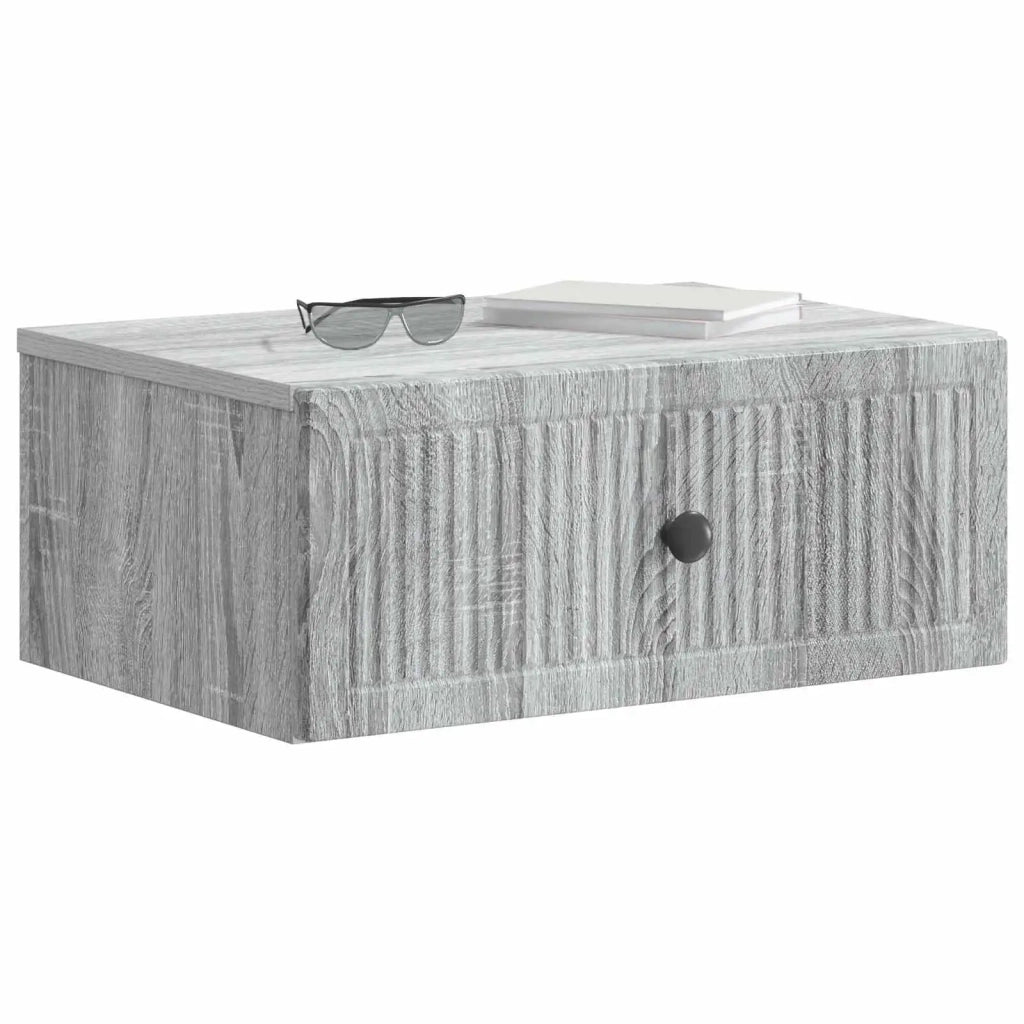 Armadio da Notte Grigio Sonoma 49 x 34,5 x 20 cm 897947