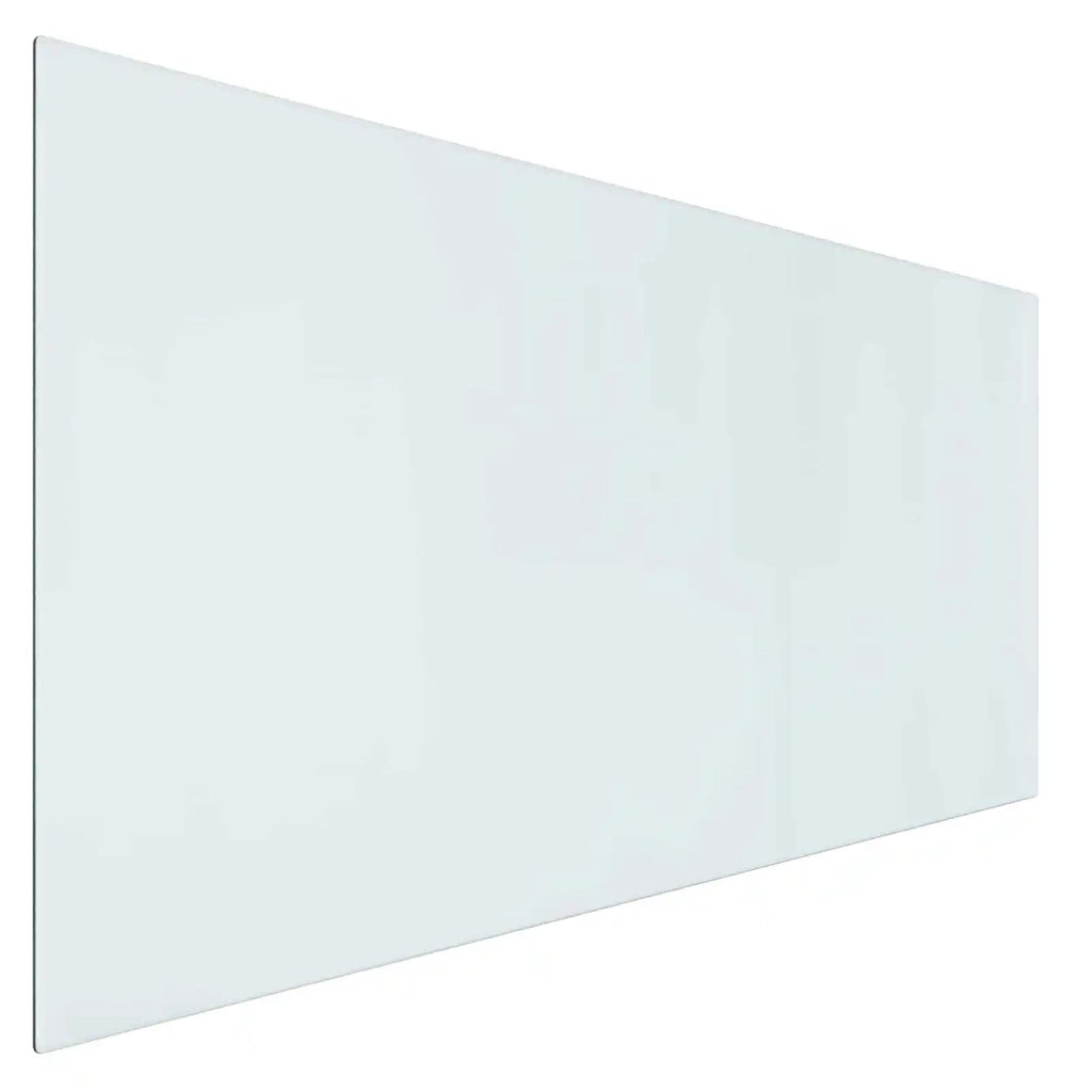 Piastra in vetro per camino Trasparente 120 x 60 cm Vetro CFW5583329