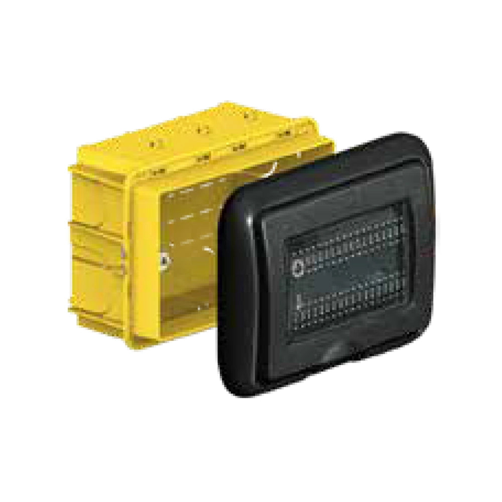Coperchio ip55 bticino 25604b per scatola incassata 4 moduli
