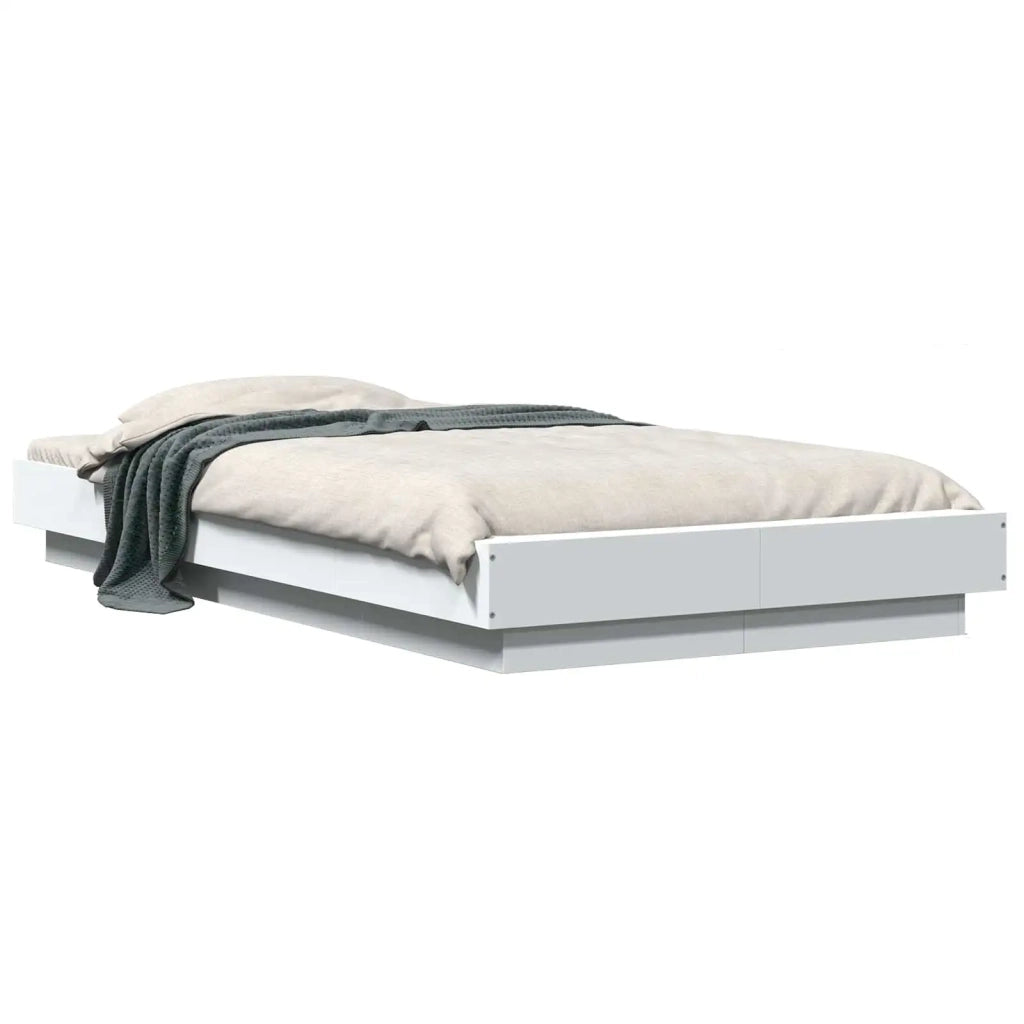 Struttura letto a pavimento Bianco 80 x 210 cm 3429699