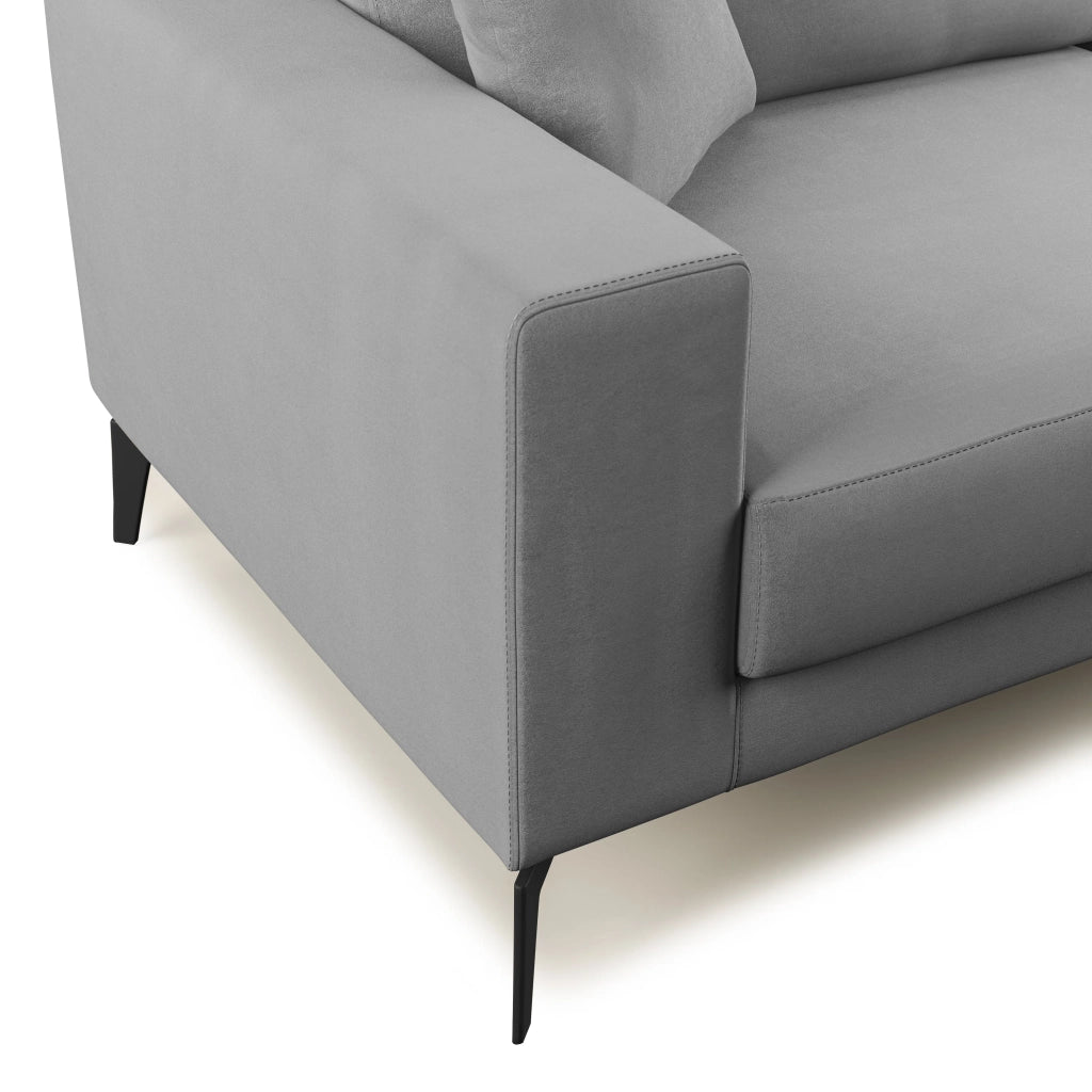 Prestige Divano design moderno T11 166 cm grigio