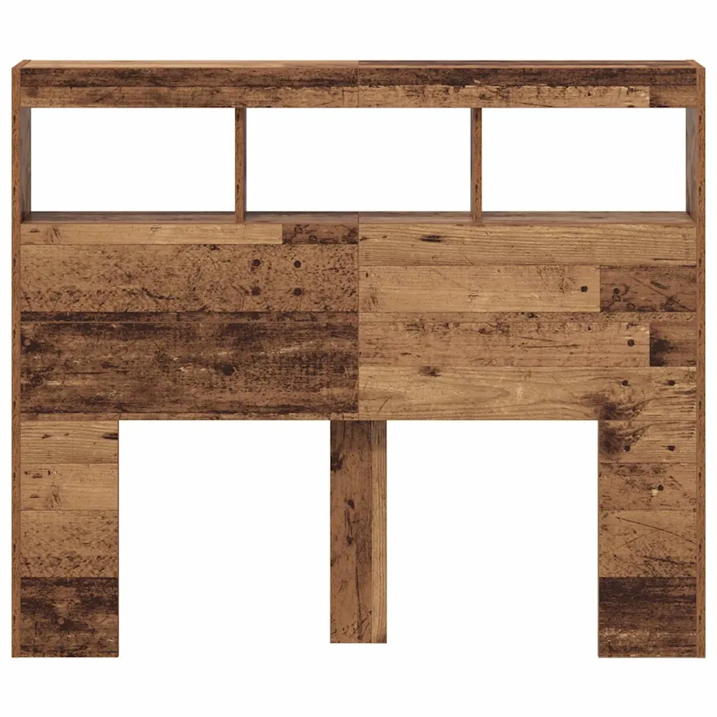 Testiera-Testata-Testiera Decorativa Legno vecchio 120 x 17 x 102 cm Legno multistrato