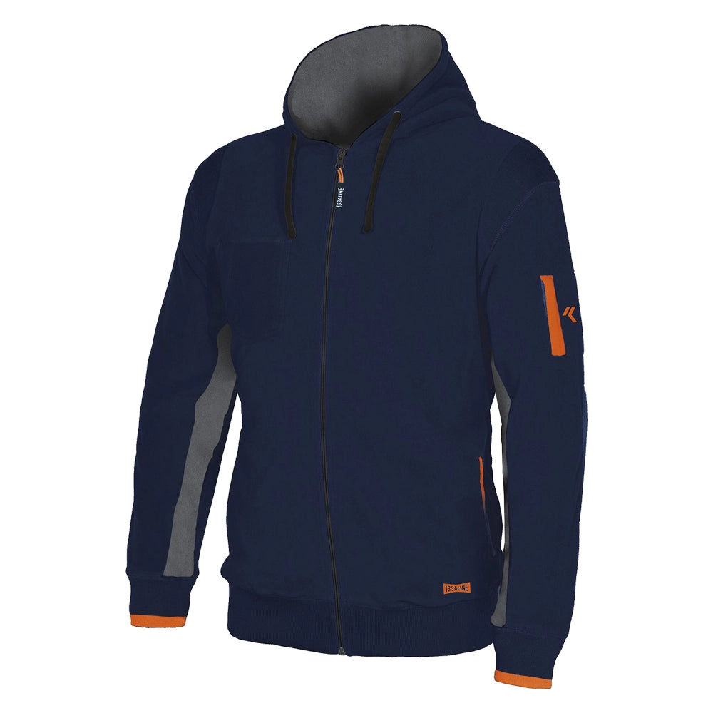 Micropile Ortigara XL blu con cappuccio