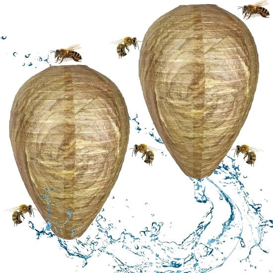 Wespimposte artificiali 2 pezzi - Repellente per api per casa e giardino