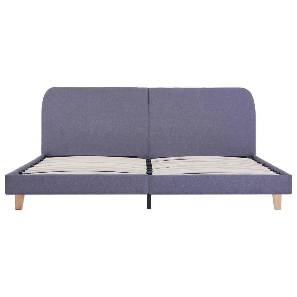 Giroletto senza Materasso-Struttura Letto Grigio Chiaro 180x200 cm Tessuto 211801