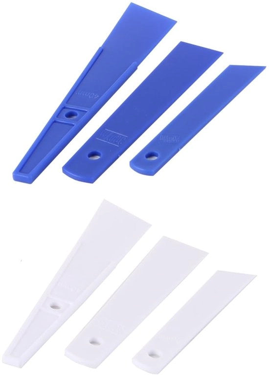Set di applicazione colla - 6 pezzi - Plastica duratura - Manico ergonomico - Applicazione colla precisa - Ideale per il fai da te - Pennello per colla
