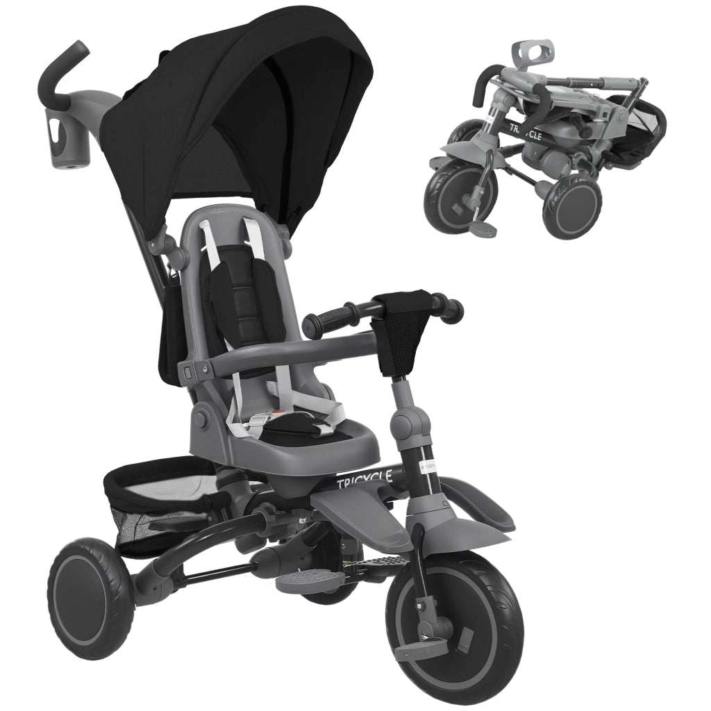 Triciclo Bambini Nero ¨C Minimal ¨C 111.5x52x98 cm