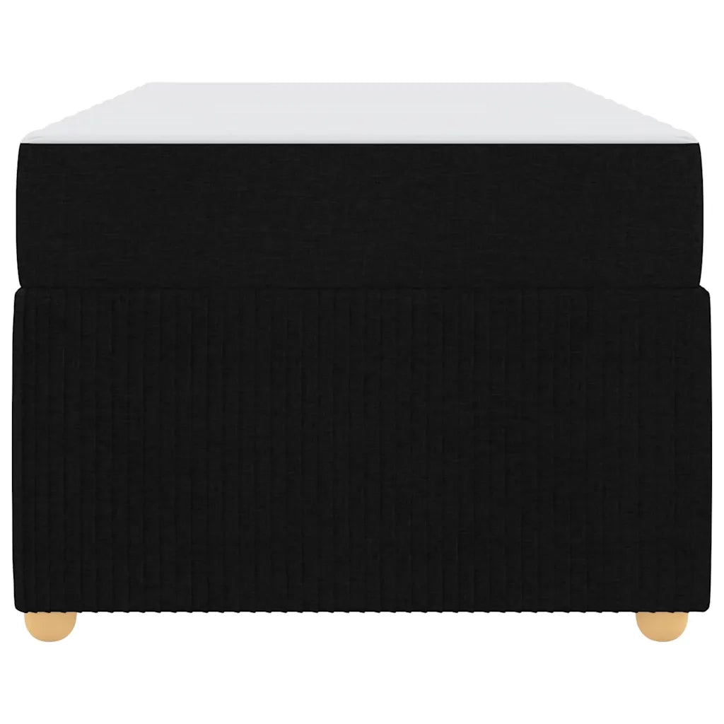 Struttura del letto con materasso Nero 90 x 200 cm Tessuto 3398342
