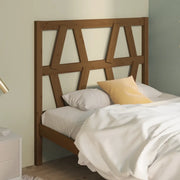 Testiera per Letto ambra 81x4x100 cm in Legno Massello di Pino 818598