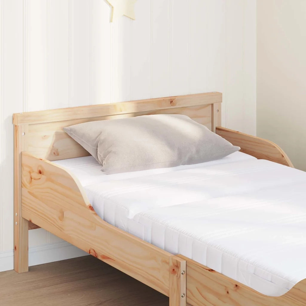 Struttura letto con materasso estensibile-Giroletto Marrone 80 x 200 cm 100685