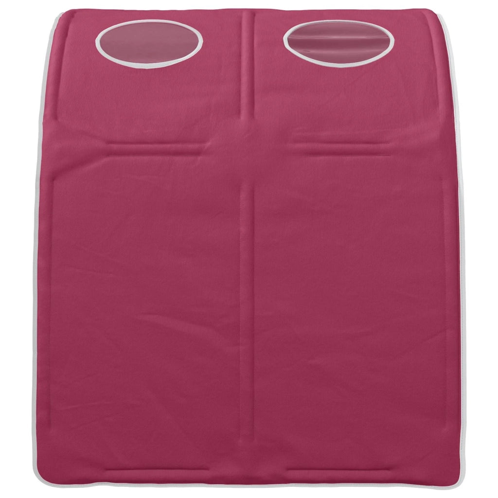 Tunnel per Letto 2 pz Rosso 211 x 67.5 x 2 cm Poliestere CFW1672877