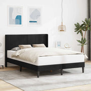 Struttura del letto con testiera-Giroletto Nero 160 x 200 cm Velluto 638313