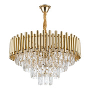 Lampada A Sospensione In Cristallo Swe103-cp Gold