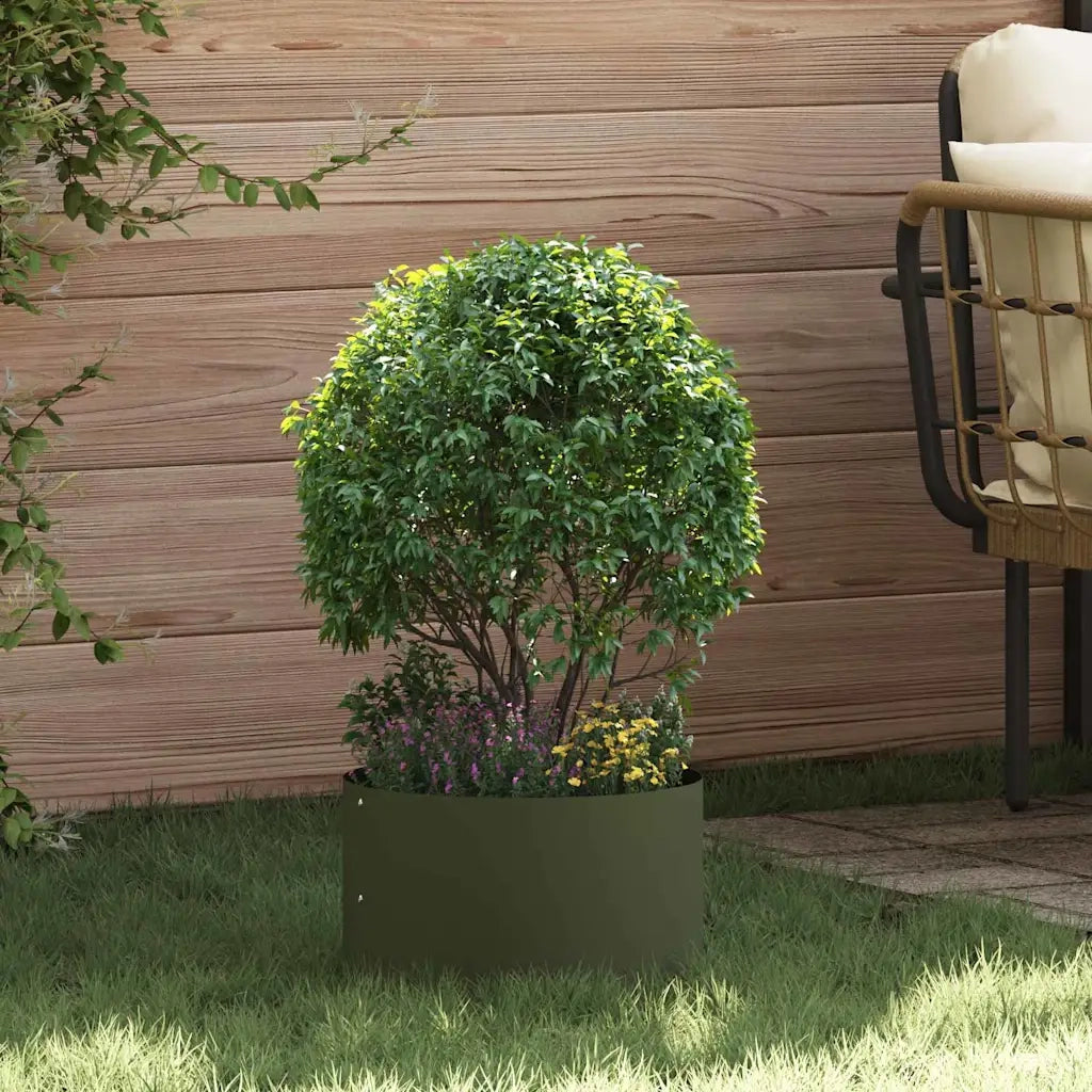 Anello per vaso Verde oliva 30 x 30 x 20 cm CFW4690862