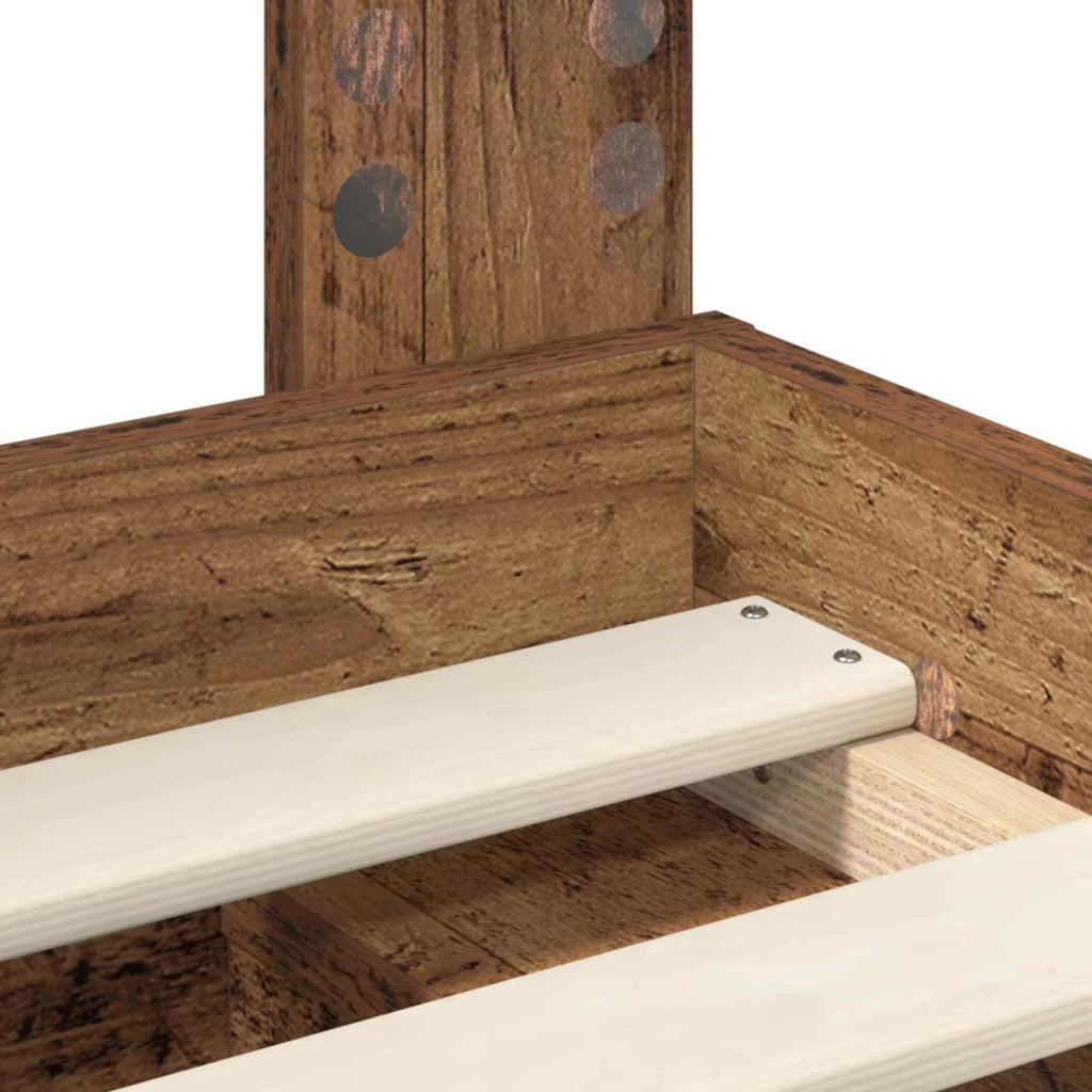 Struttura del letto Legno vecchio 90 x 200 cm Pino massello 3410142