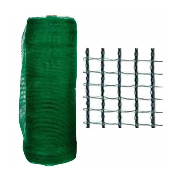 T-Rex 08054 Rotolo Rete Antigrandine 800 cm x 100 m Polietilene Anti-UV 60 g-m² colore Verde