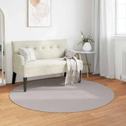 Tappeti per area Rotondo LUGO Crema Ø 160 CM Poliestere 42022685