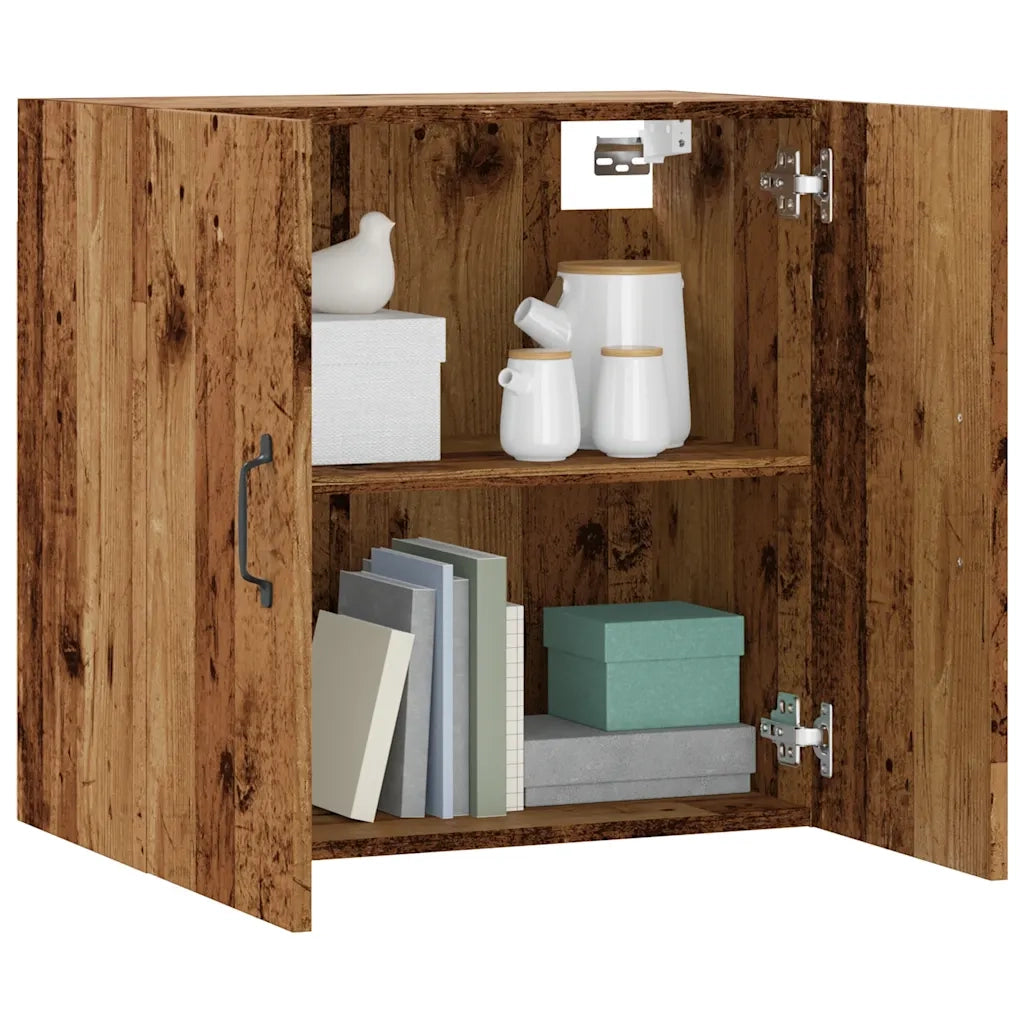 Armadietto a Muro Legno Vecchio 60x31x60 cm in Truciolato 857071