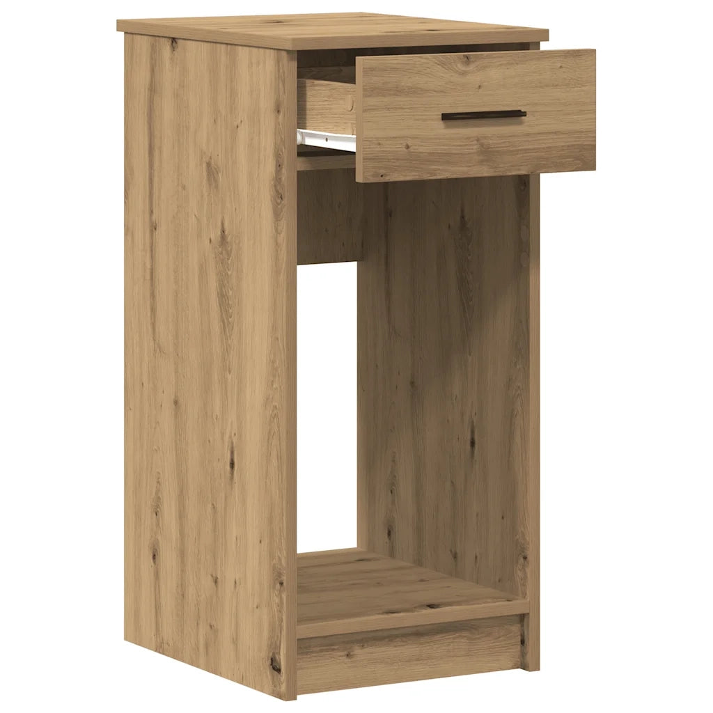 Supporto per Computer a Torre con Cassetto Rovere 35x45x77 cm 858748