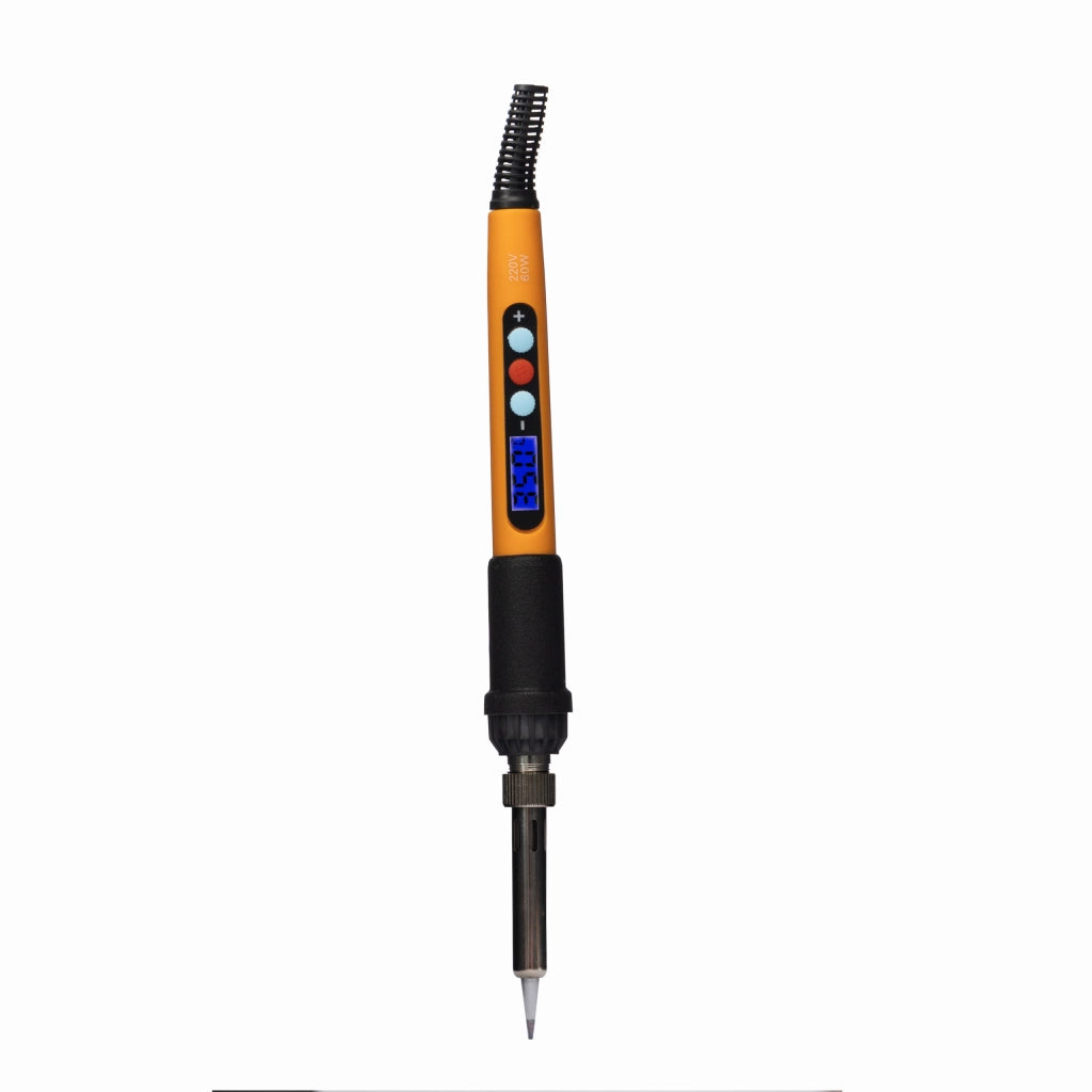 Set di Saldatura 10 in 1 Rosfix Orange Rottweiler – Stazione Saldante 60W con Display, 6 Punte, Flussante RMA-223