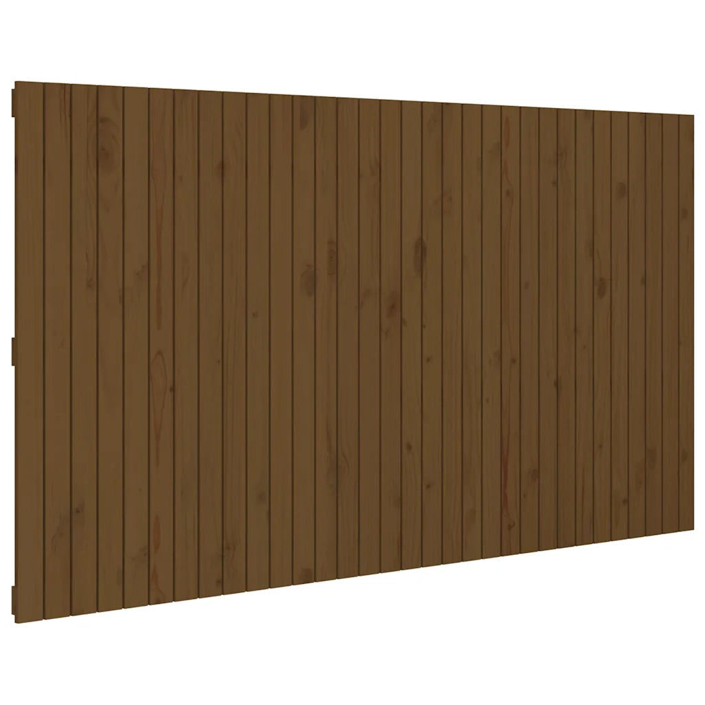Testiera | Testata da Parete Ambra 204x3x110 cm in Legno Massello di Pino