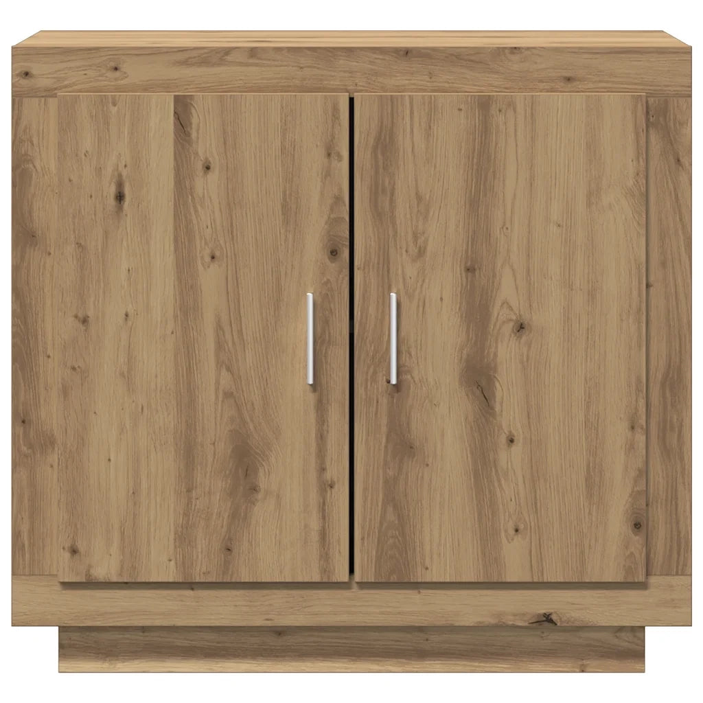 Credenza | Madia | Buffet da pranzo | Armadio da pranzo Rovere Artigianale 80x40x75 cm in Legno Multistrato