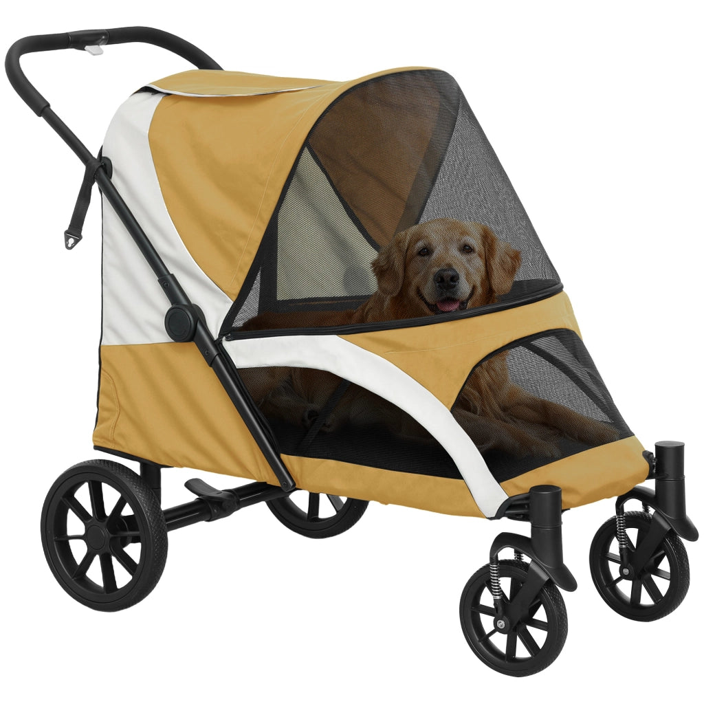 Carrello pieghevole per cani ¨C Minimal ¨C marrone